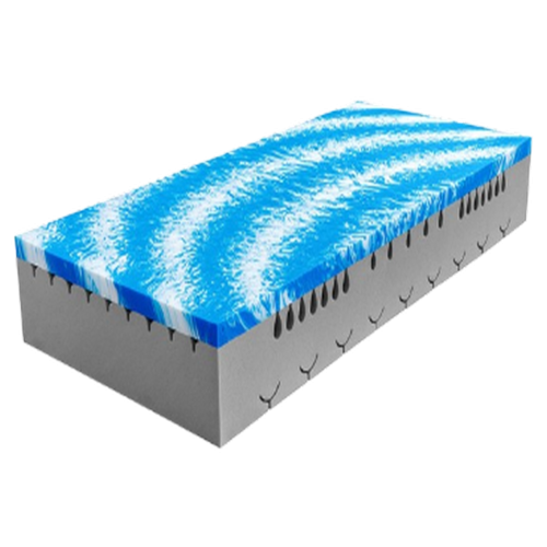 Ahorn Caeli pěnová matrace 200x90 cm, 24 cm výška, tuhost měkká a střední, nosnost 150 kg