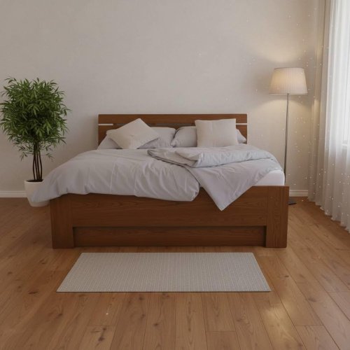Emily postel z masivu dub 180 x 200 cm