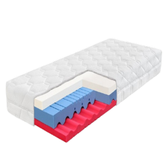 Ahorn Dia Visco Hi pěnová matrace 200x90 cm, 22-24 cm výška, tuhost měkká a střední, nosnost 130 kg