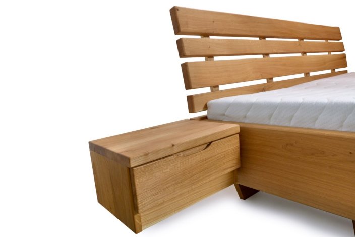 Emily postel z masivu dub 180 x 200 cm