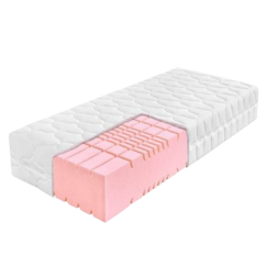 Ahorn Arella Soft+ pěnová matrace 200x90, 20-24 cm, tuhost měkká, nosnost 130 kg