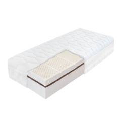 Ahorn Medi Vita Plus latexová matrace 200x90 cm, 20 cm výška, tuhost měkká a střední, nosnost 140 kg