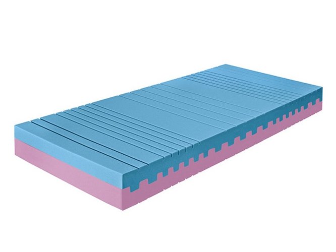 Ahorn Juna Hard 20 pěnová matrace 200x90 cm, 20 cm výška, tuhost tuhá a velmi tuhá, nosnost 130 kg
