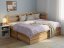 Teodor rozkládací postel z masivu jasan 80 nebo 90 x 200 cm