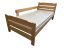 Williem jednolůžková postel z masivu buk 80 nebo 90 x 200 cm