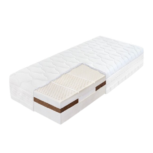 Ahorn Medi Vita Kombi latexová matrace 200x90 cm, 20 cm výška, tuhost měkká a střední, nosnost 140 kg