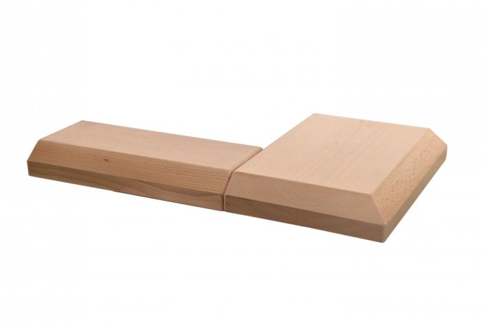 Postel z masivu Max - Druh materiálu: Buk, Tloušťka materiálu: 30 mm
