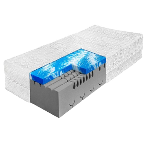 Ahorn Caeli pěnová matrace 200x90 cm, 24 cm výška, tuhost měkká a střední, nosnost 150 kg